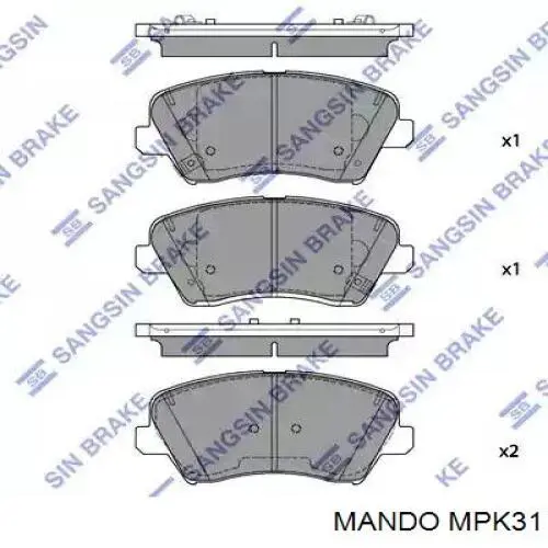 Comprar S0K58A3323Z Hyundai/Kia Pastillas delanteras de freno