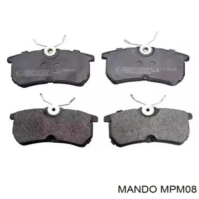 Pastillas traseras de freno Mando MPM08 precio, desde 13,31 EUR