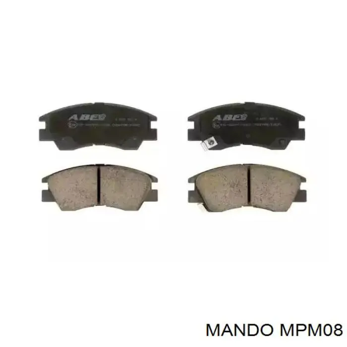 MPM08 Mando Pastillas freno traseras