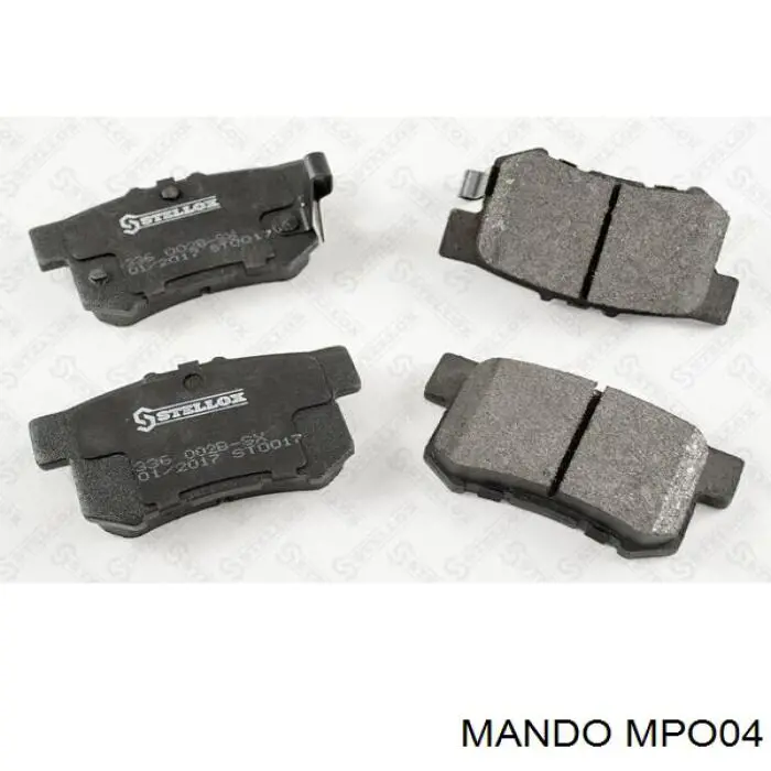 Pastillas traseras de freno Mando MPO04 precio, desde 19,00 EUR