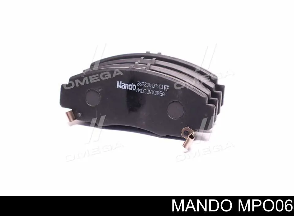 MPO06 Mando Pastillas delanteras