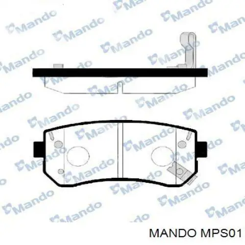 Pastillas freno delanteras Mando MPS01 precio, desde 25,95 EUR
