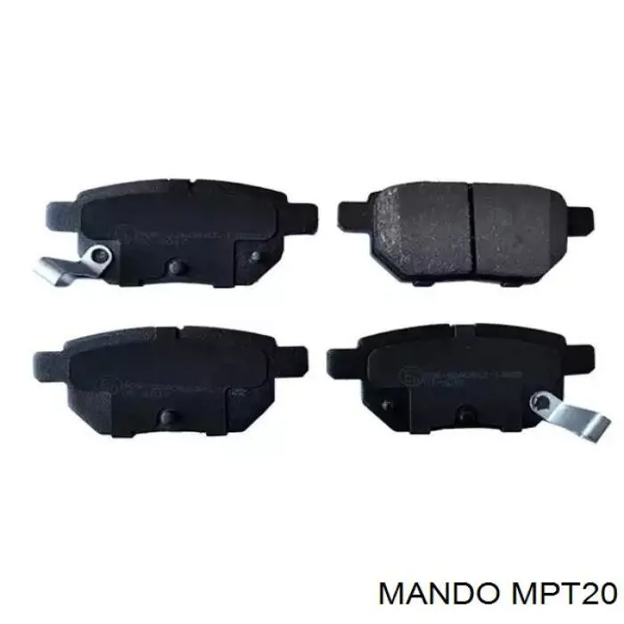 MPT20 Mando Pastillas freno traseras