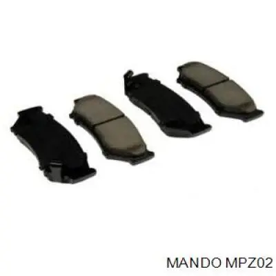MPZ02 Mando Pastillas delanteras