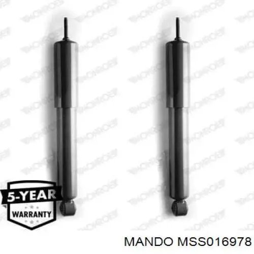Amortiguador trasero MSS016978 Mando