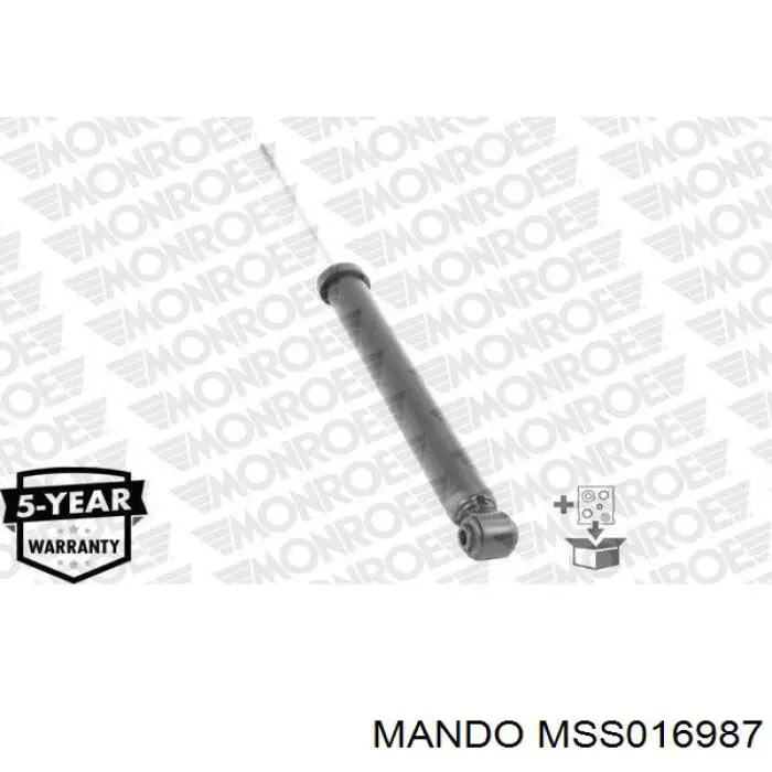 Amortiguador trasero MSS016987 Mando