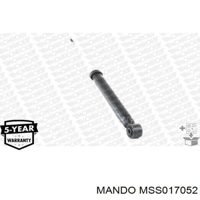 Amortiguador trasero MSS017052 Mando
