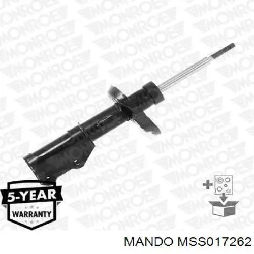 Amortiguador delantero derecho 13219125 General Motors