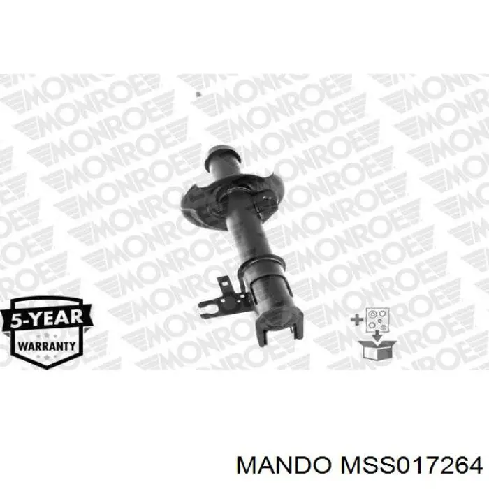 amortiguador frontal derecho Mando MSS017264