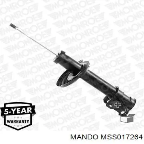 Amortiguador delantero derecho MSS017264 Mando