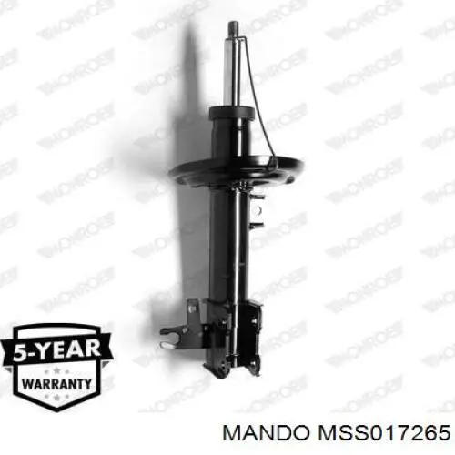 Amortiguador delantero izquierdo MSS017265 Mando