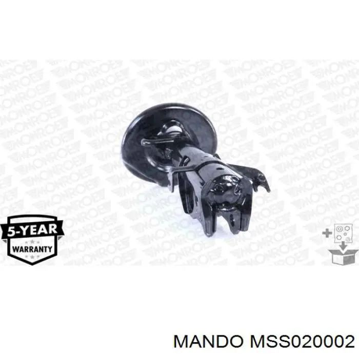 Amortiguador eje delantero izquierda Honda 51606SWWE03