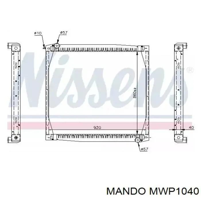 Bombeadora de agua Mando MWP1040 precio, desde 71,05 EUR