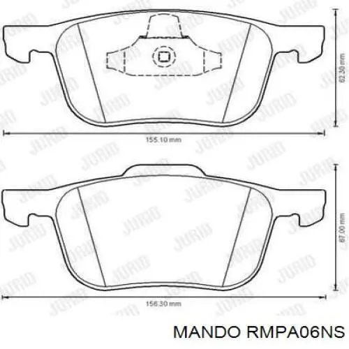 Pastillas freno delanteras Ford 2492033 precio, desde 20,91 EUR