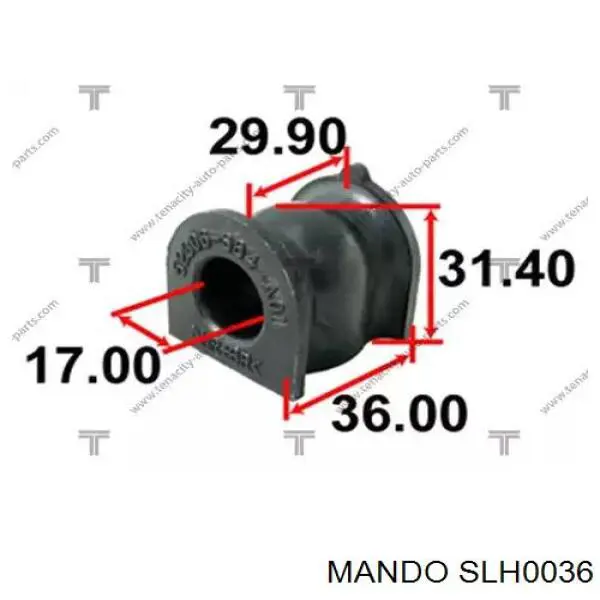 Comprar SLH0036 Mando Bieleta estabilizadora delantera izquierda