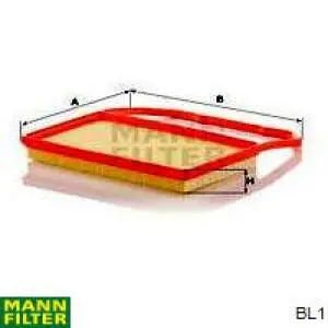 Comprar BL1 Mann-Filter Tapa de la carcasa del filtro de combustible