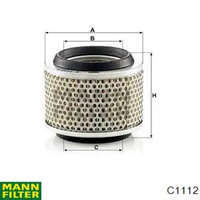 Filtro de aire C1112 Mann-Filter