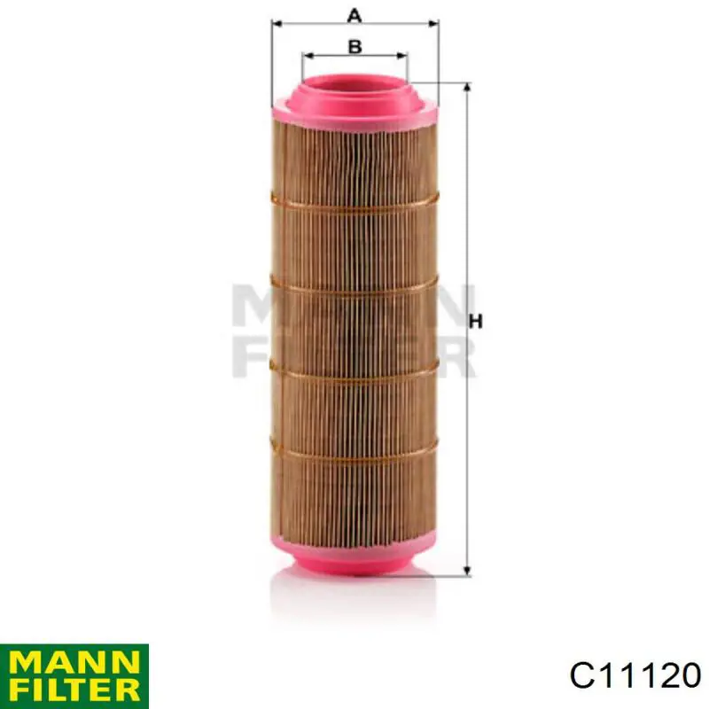 C11120 Mann-Filter filtro de aire