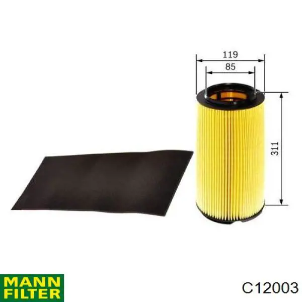 Filtro de aire 2758700 UFI