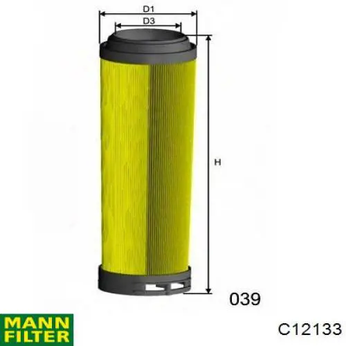 Comprar C12133 Mann-Filter Filtro de aire