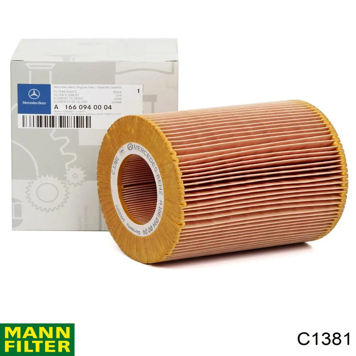 Filtro aire Mann-Filter C1381