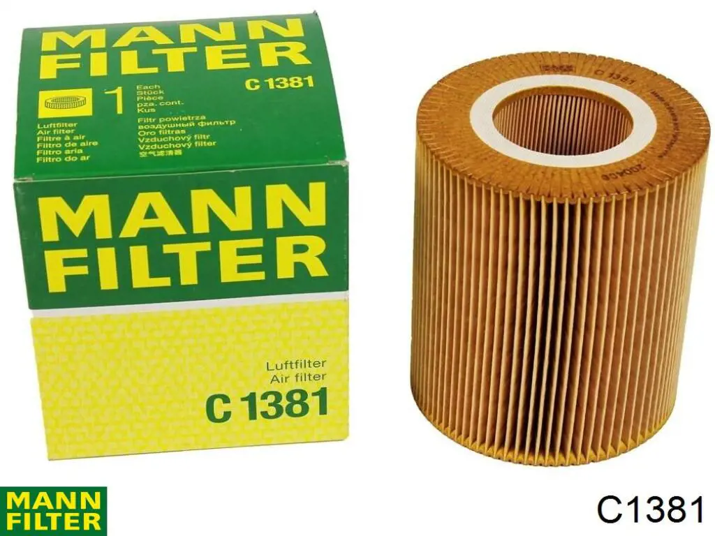 El filtro de aire Mann-Filter C1381 precio, desde 8,03 EUR