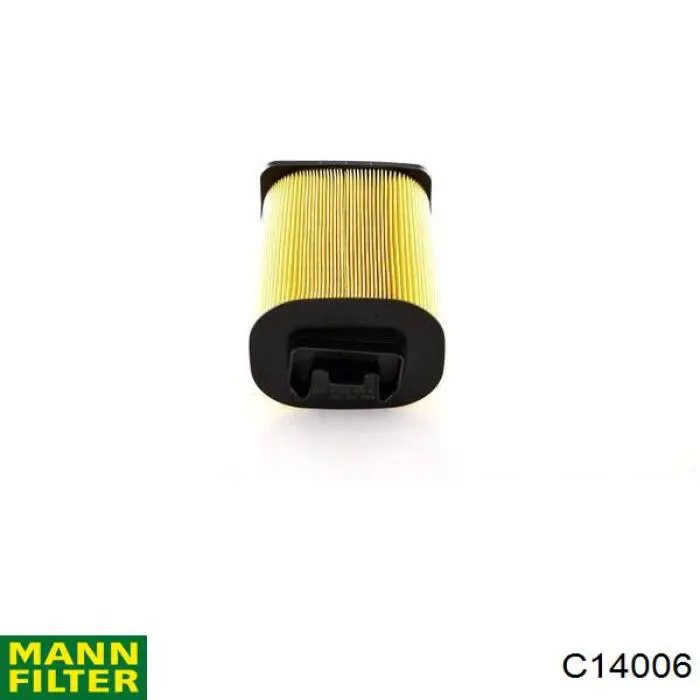 C14006 Mann-Filter Filtro de aire de motor