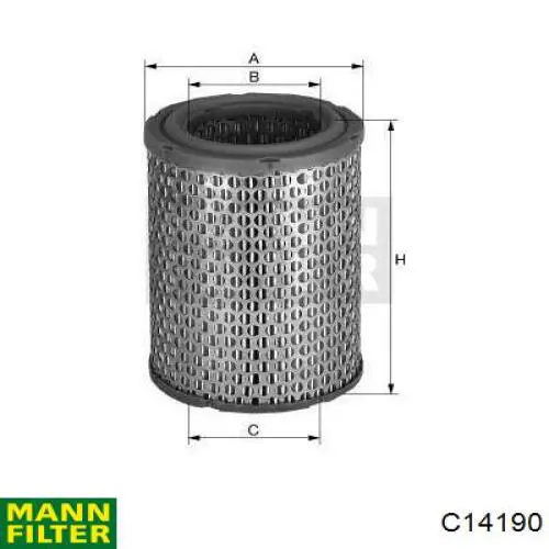 El filtro de aire Mann-Filter C14190 precio, desde 35,07 EUR