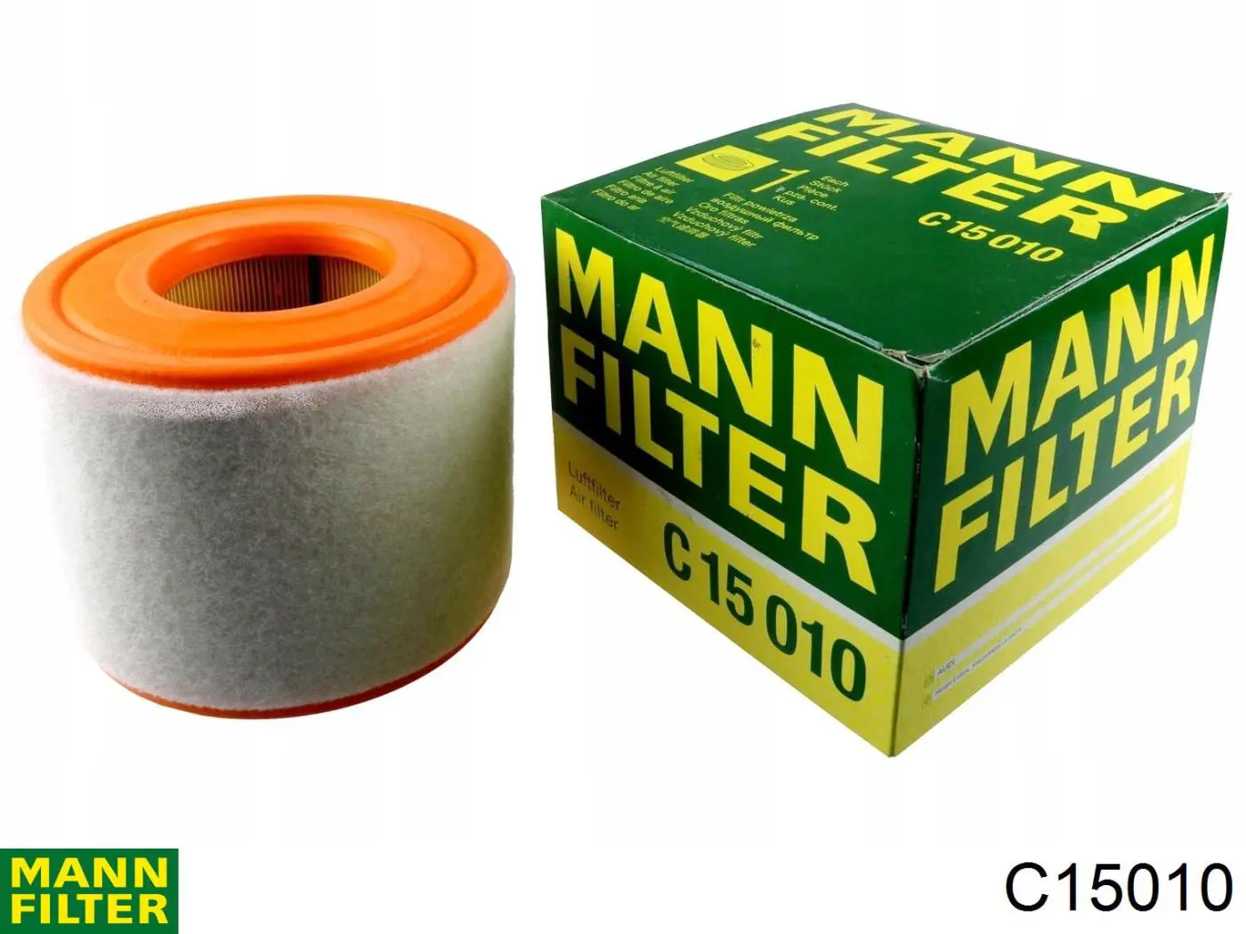C15010 Mann-Filter filtro de aire