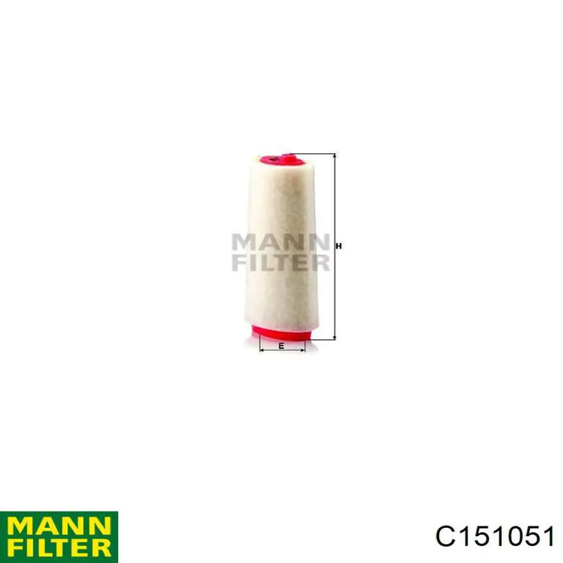 C151051 Mann-Filter filtro de aire