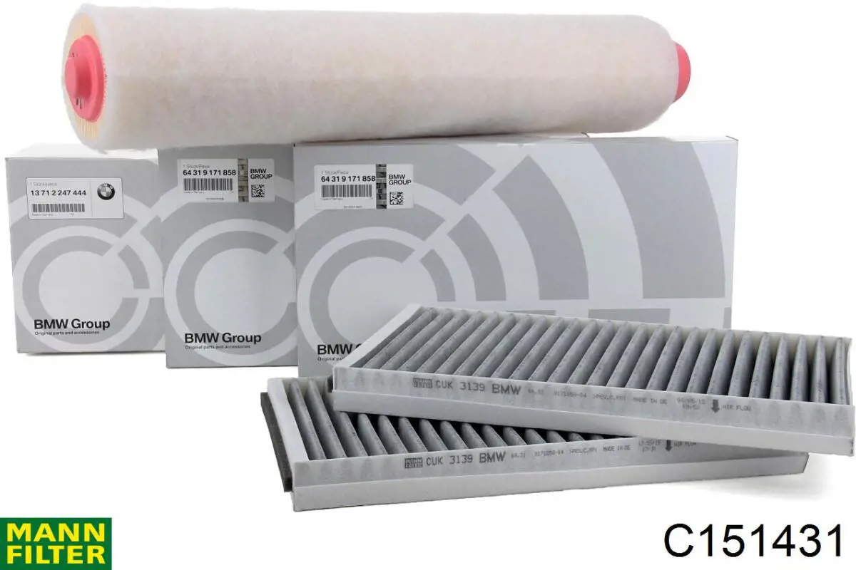 Filtro de aire BMW 7 E38