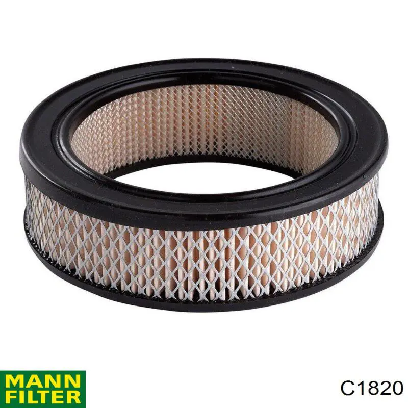 C1820 Mann-Filter Filtro de aire de motor