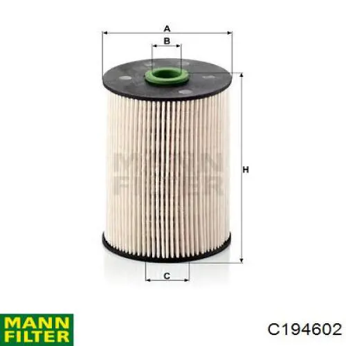 C194602 Mann-Filter filtro de aire