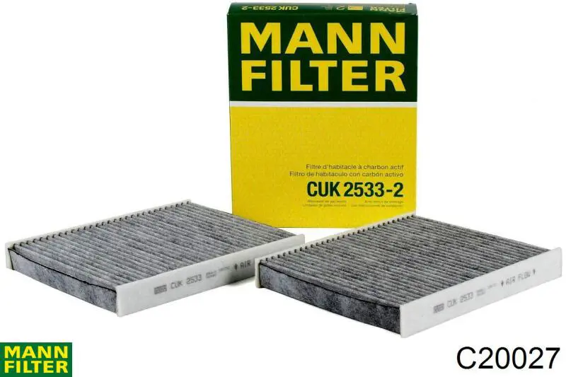 C20027 Mann-Filter filtro de aire