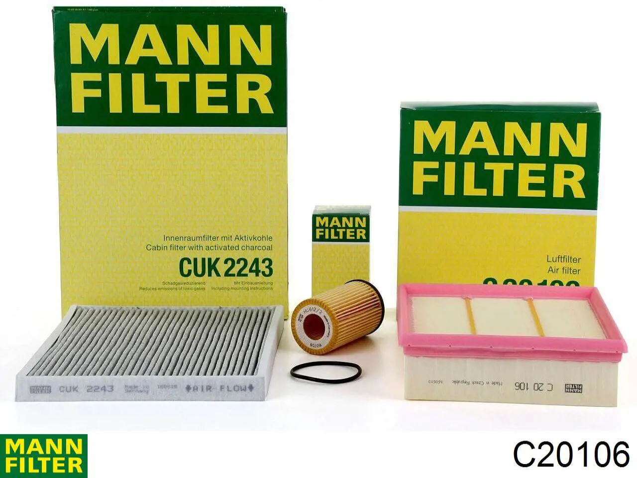 El filtro de aire Mann-Filter C20106 precio, desde 9,92 EUR