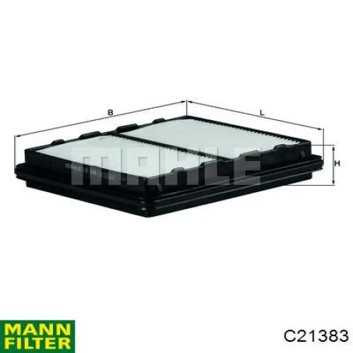 Comprar C21383 Mann-Filter Filtro de aire