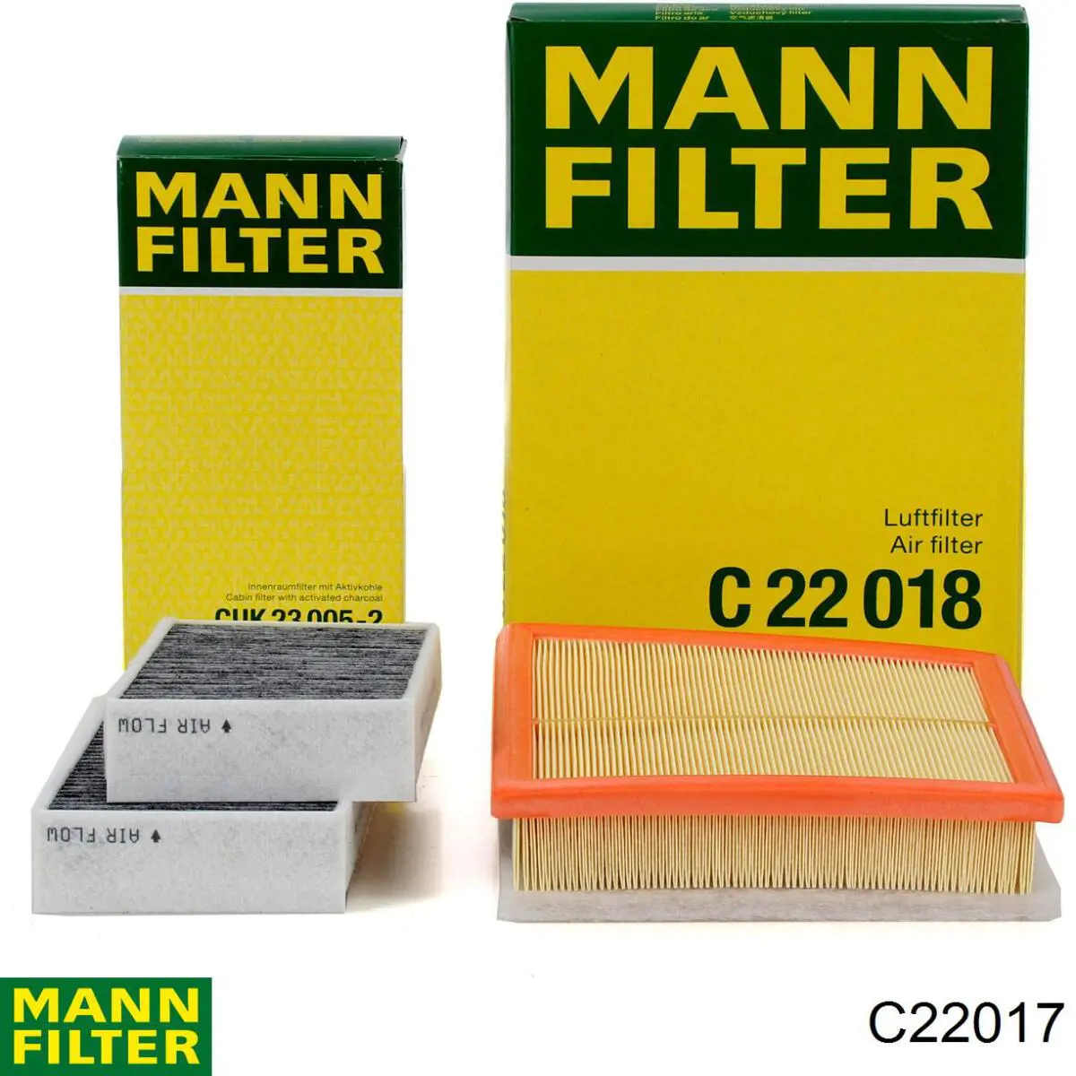 C22017 Mann-Filter filtro de aire