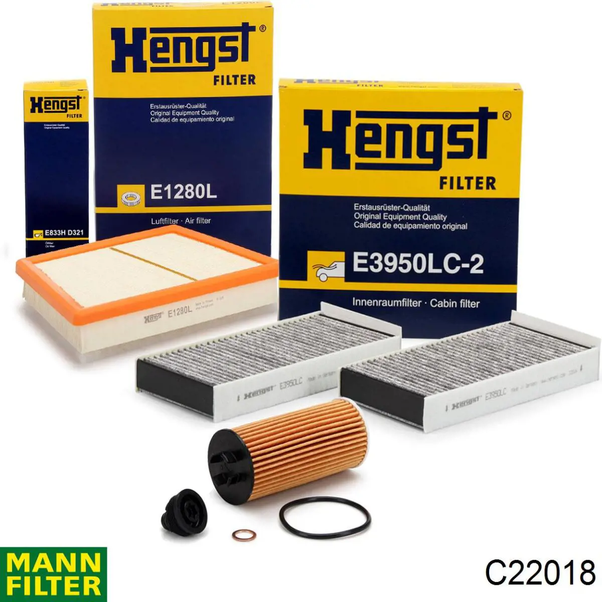 El filtro de aire Mann-Filter C22018 precio, desde 19,31 EUR