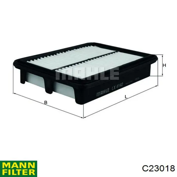 El filtro de aire Mann-Filter C23018 precio, desde 10,91 EUR