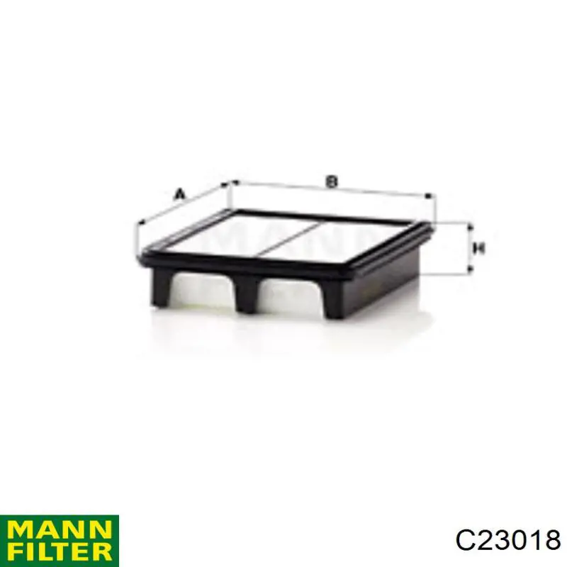 C23018 Mann-Filter filtro de aire