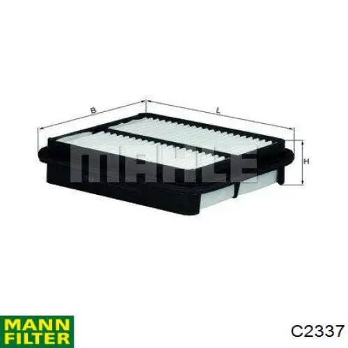 C2337 Mann-Filter filtro de aire