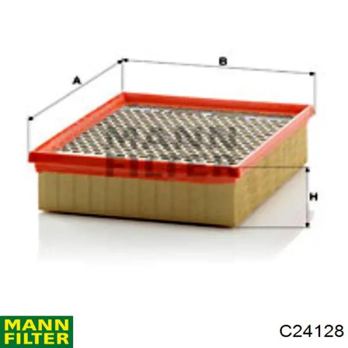 C24128 Mann-Filter filtro de aire