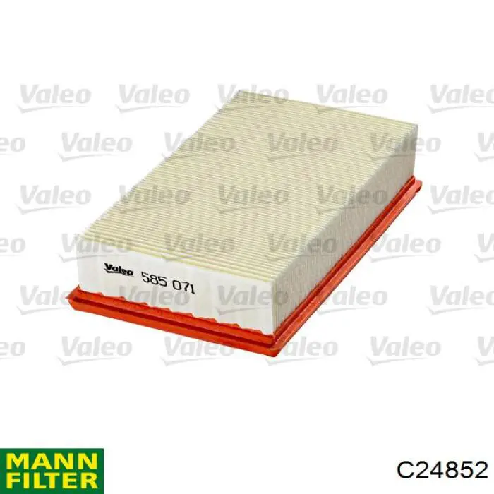 C24852 Mann-Filter Filtro de aire de motor