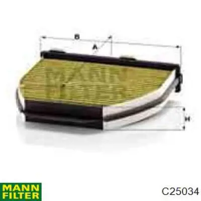 C25034 Mann-Filter filtro de aire