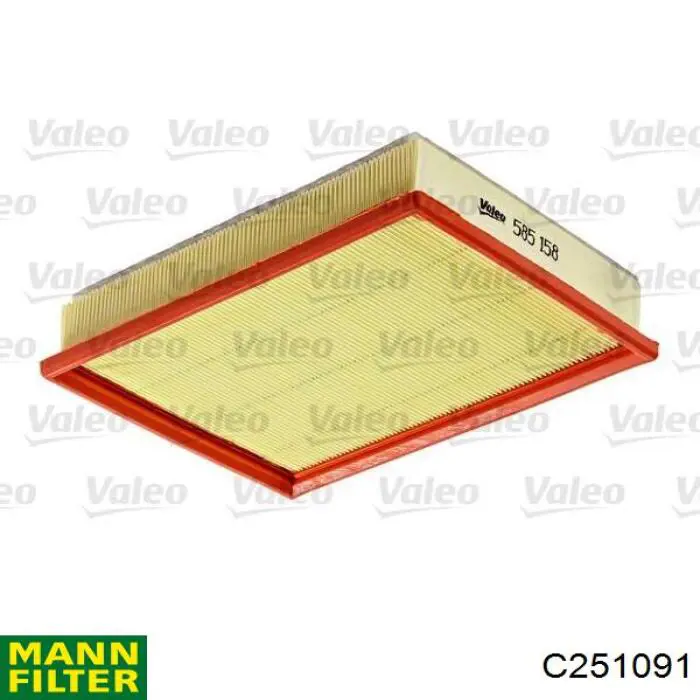 El filtro de aire Mann-Filter C251091 precio, desde 10,70 EUR