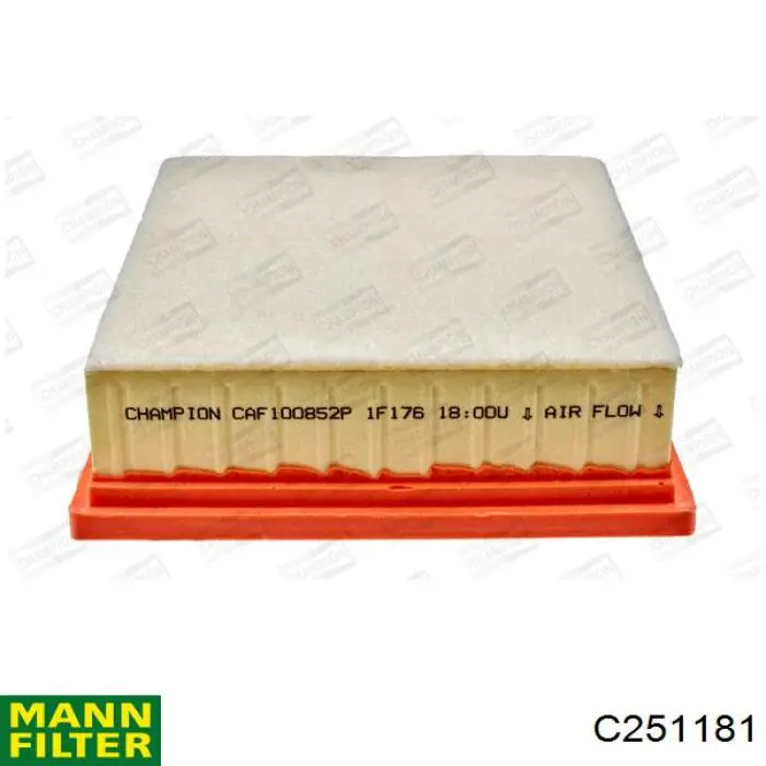 C251181 Mann-Filter filtro de aire