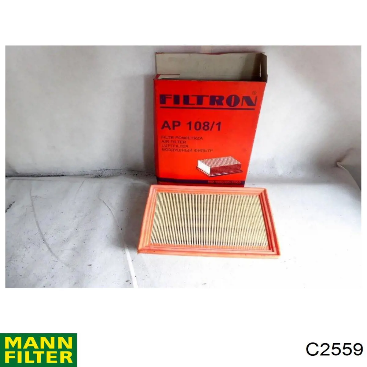 Filtro de aire C2559 Mann-Filter