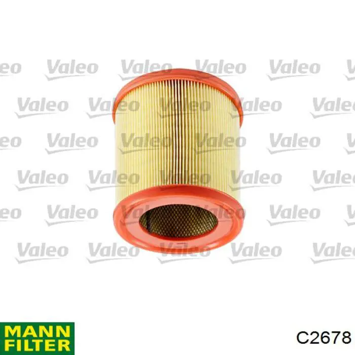 C2678 Mann-Filter filtro de aire