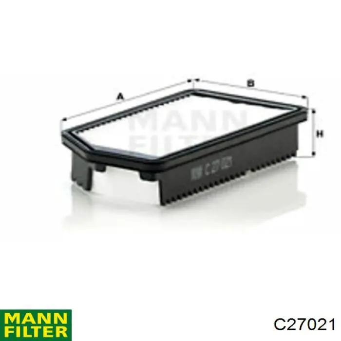 C27021 Mann-Filter filtro de aire