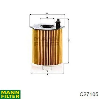 Filtro aire Mann-Filter C27105